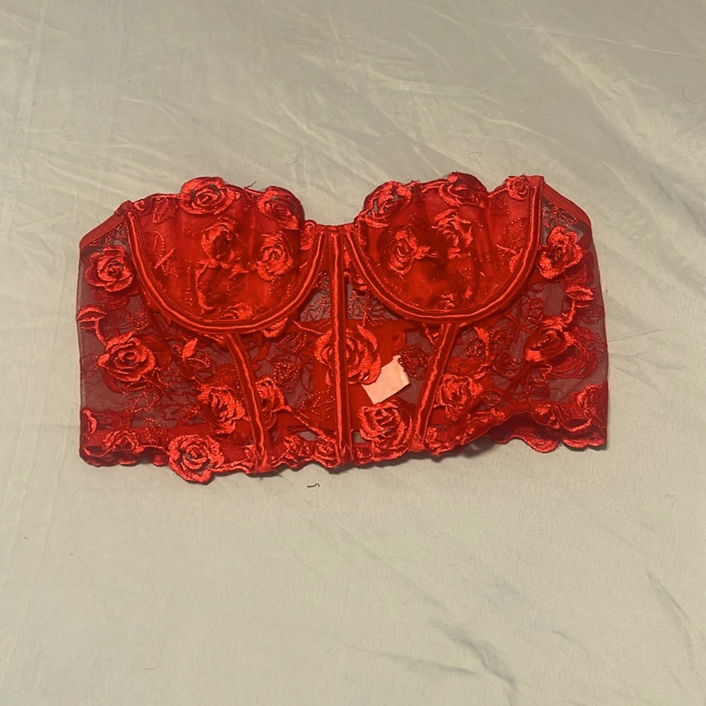 Red Rose Corset